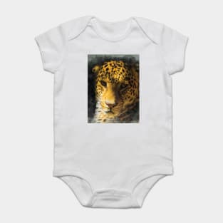 Jaguar Head. Baby Bodysuit